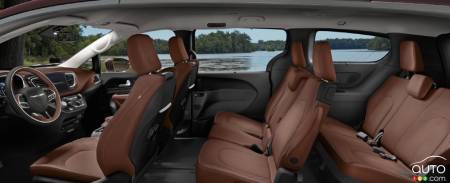 Chrysler Pacifica, intérieur